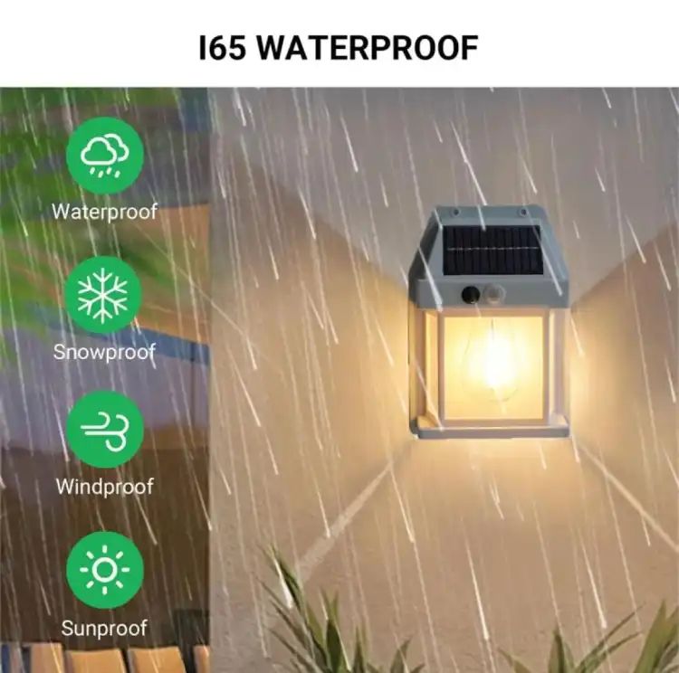 LED Solar Wall Lamp Outdoor Waterproof Up And Down
