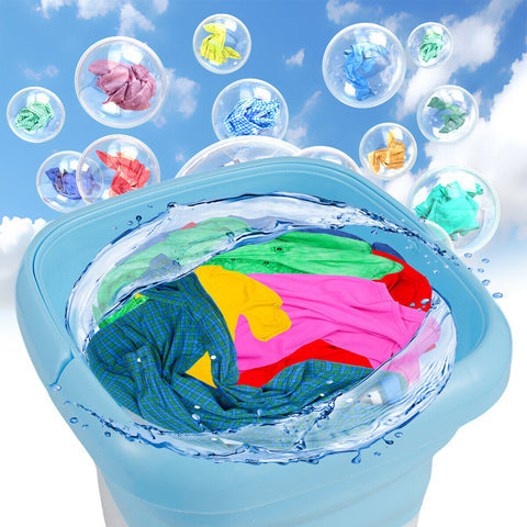 Powerful Mini Foldable Washing Machine with dryer Huge Capacity |PkDEeals.shop
