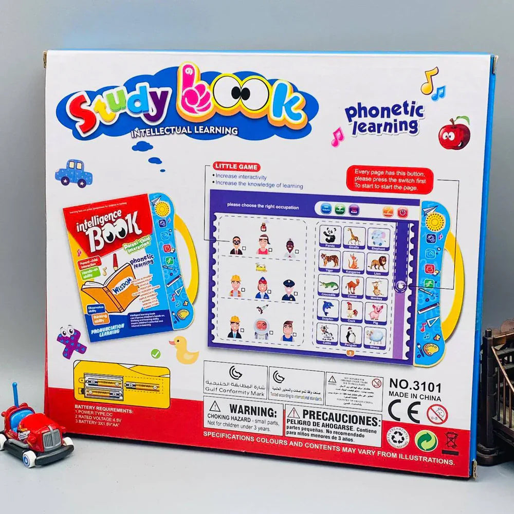 Phonetic Learning Digital Intelligence Study Book For Kids