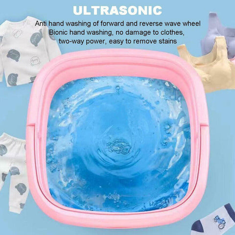 Powerful Mini Foldable Washing Machine with dryer Huge Capacity |PkDEeals.shop
