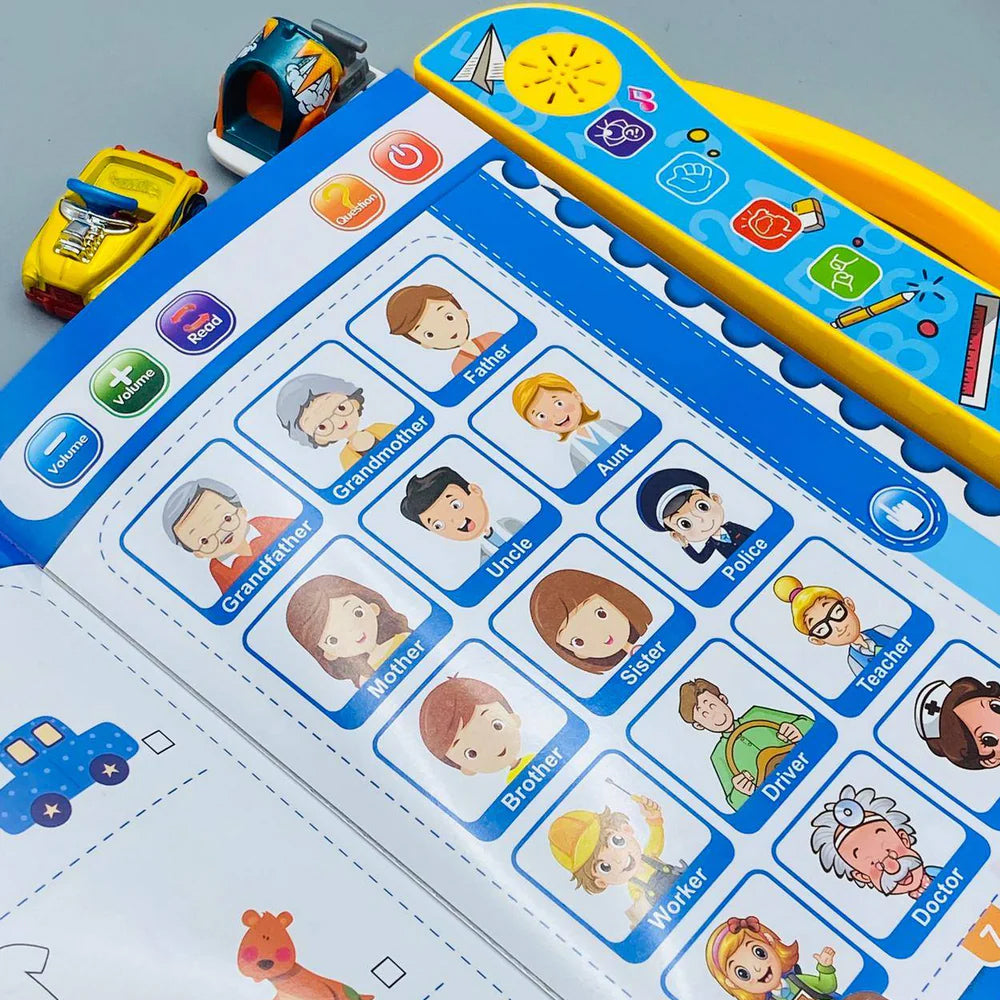 Phonetic Learning Digital Intelligence Study Book For Kids