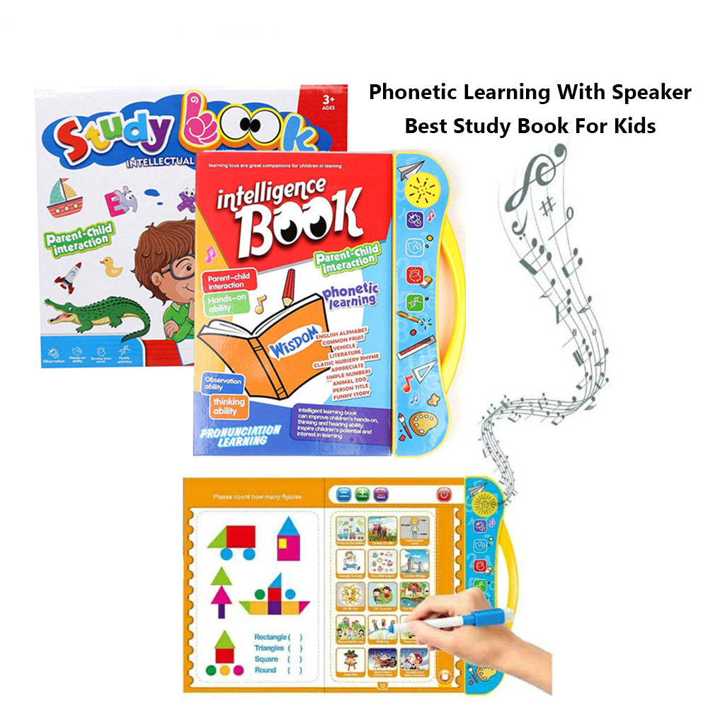 Phonetic Learning Digital Intelligence Study Book For Kids
