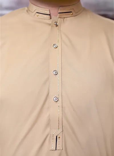Camel Soft Kurta Shalwar- Wash n Wear