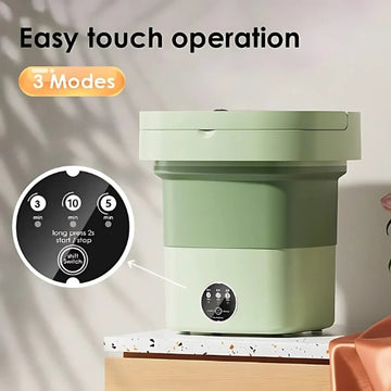 Mini Foldable Washing Machine with Dryer – Portable & Powerful (12L)