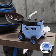 Sippy car blue water bottle