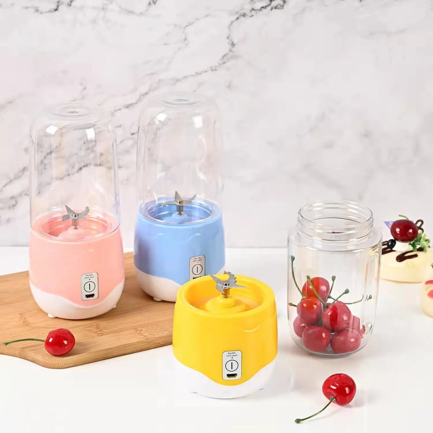 Juicer Cup Large Capacity Six Blades Fruit Mixing Machine
