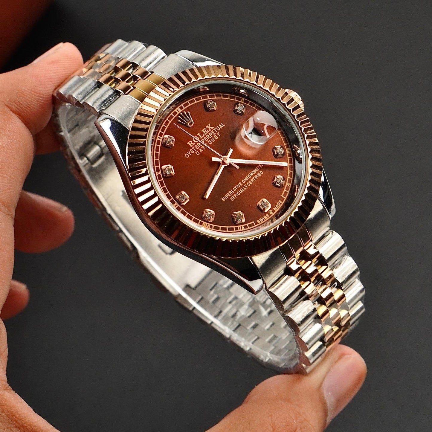 RLX – Stainless Steel – Men Watch – C-1034
