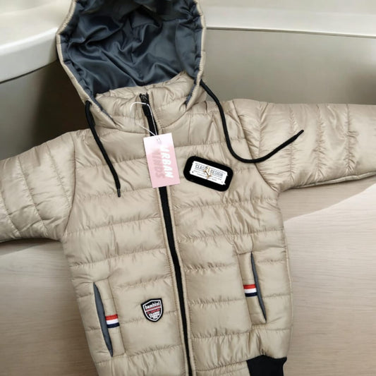 Winter Dress for kid's bubble Fabric Jacket