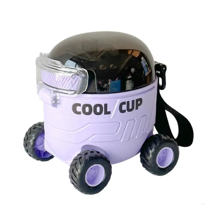 Sippy car white Purple Bottle